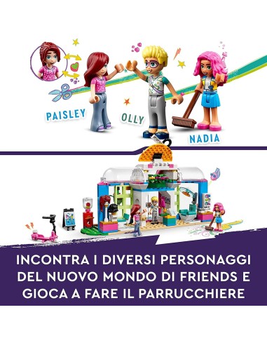 Lego friends 41743 Parrucchiere LEG6430862 Lego | Futurartshop.com