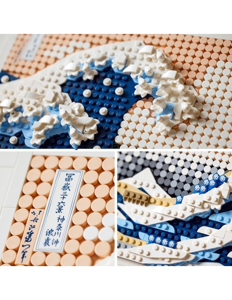 Lego art 31208 Hokusai The Big Wave LEG6425630 Lego | Futurartshop.com