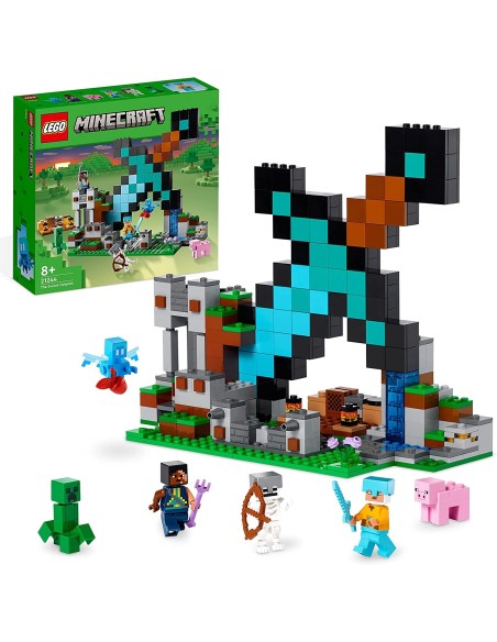 Lego minecraft 21244 l'avamposto della spada LEG6425588 Lego | Futurartshop.com