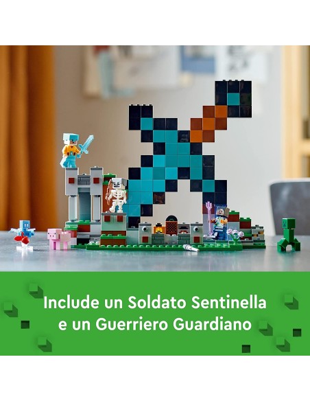 Lego minecraft 21244 l'avamposto della spada LEG6425588 Lego | Futurartshop.com