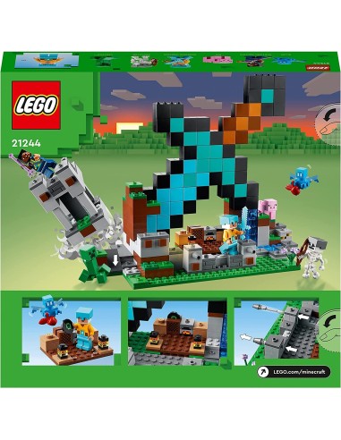 Lego minecraft 21244 l'avamposto della spada LEG6425588 Lego | Futurartshop.com