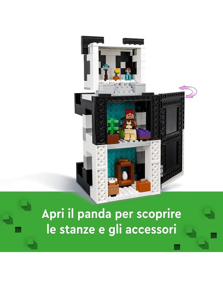 Lego minecraft 21245 The Panda Shelter LEG6425590 Lego | Futurartshop.com