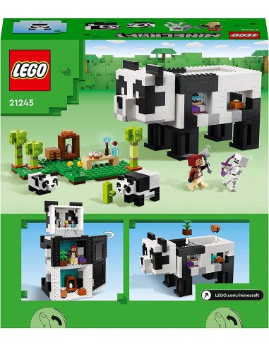 Lego minecraft 21245 The Panda Shelter LEG6425590 Lego | Futurartshop.com