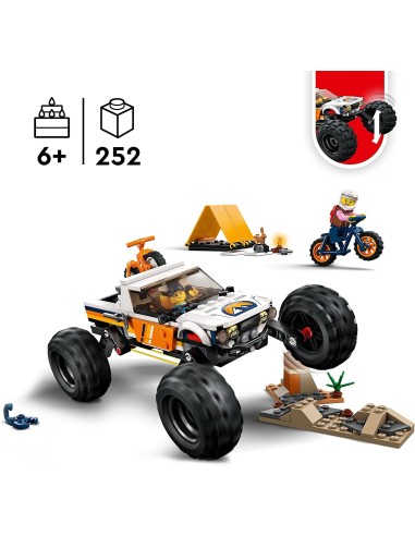 lego City 60387 off road adventures 4x LEG6425861 Lego | Futurartshop.com