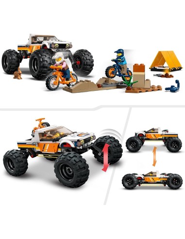lego city 60387 avventure sul fuoristrada 4x4 LEG6425861 Lego | Futurartshop.com