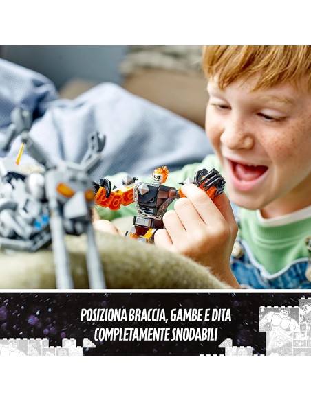 Lego marvel 76245 Mech e Moto di Ghost rider LEG6427723 Lego | Futurartshop.com