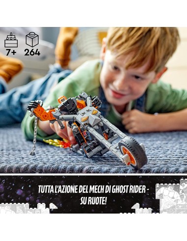 Lego marvel 76245 Mech e Moto di Ghost rider LEG6427723 Lego | Futurartshop.com