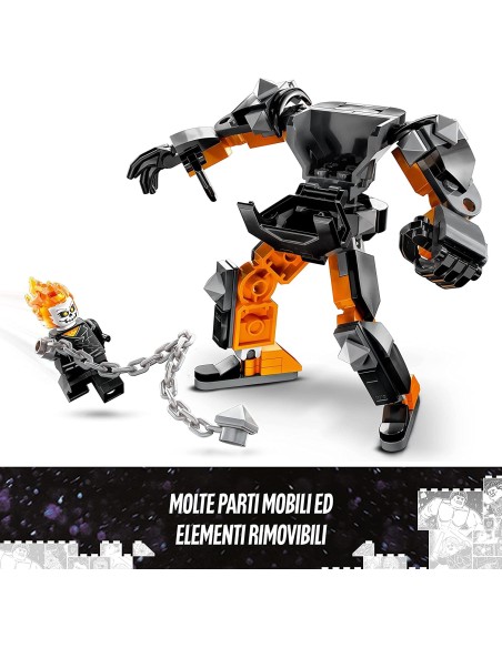 Lego marvel 76245 Mech and Ghost rider Motorcycle LEG6427723 Lego | Futurartshop.com