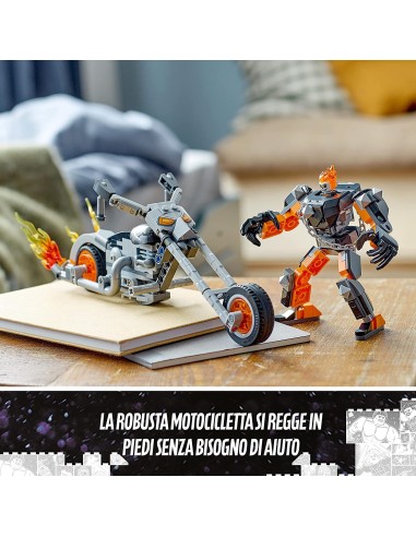 Lego marvel 76245 Mech and Ghost rider Motorcycle LEG6427723 Lego | Futurartshop.com