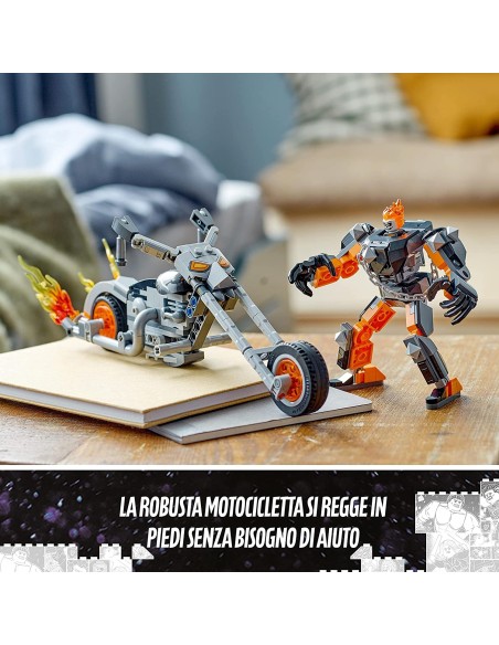 Lego marvel 76245 Mech and Ghost rider Motorcycle LEG6427723 Lego | Futurartshop.com
