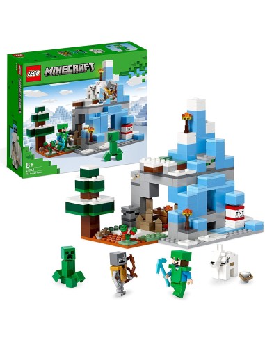 Lego minecraft 21243 I picchi ghiacciati LEG6420637 Lego | Futurartshop.com