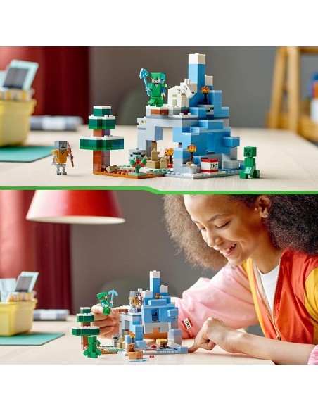 Lego minecraft 21243 The Icy Peaks LEG6420637 Lego | Futurartshop.com