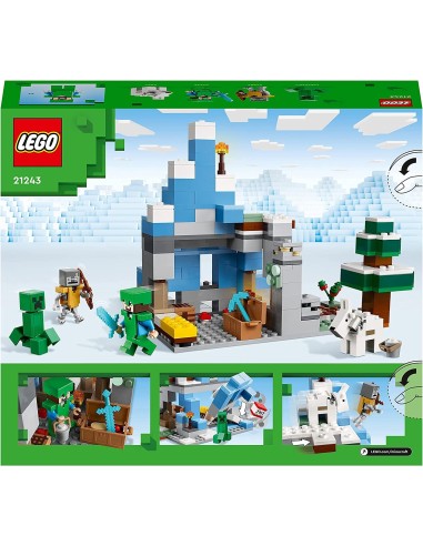 Lego minecraft 21243 The Icy Peaks LEG6420637 Lego | Futurartshop.com