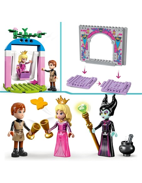 Lego disney 43211 Il Castello di Aurora LEG6427562 Lego | Futurartshop.com
