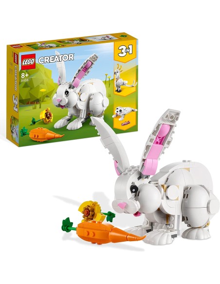 Lego creator 31133 coniglio bianco LEG6425606 Lego | Futurartshop.com