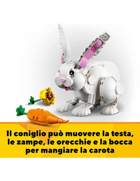 Lego creator 31133 coniglio bianco LEG6425606 Lego | Futurartshop.com