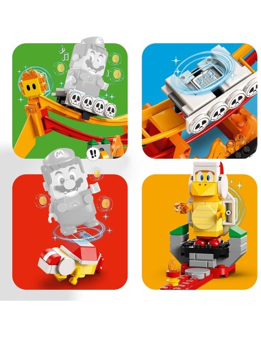 Lego super mario 71416 Ride on the lava wave LEG6420687 Lego | Futurartshop.com