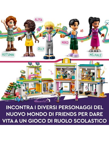 Lego friends 41731 la scuola internazionale di heartblake city LEG6426579 Lego | Futurartshop.com
