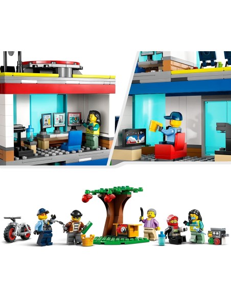 Lego CITy 60371 headquarters emergency vehicles LEG6425826 Lego | Futurartshop.com