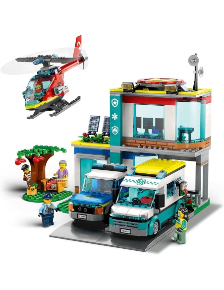 Lego city 60371 quartier generale veicoli d'emergenza LEG6425826 Lego | Futurartshop.com