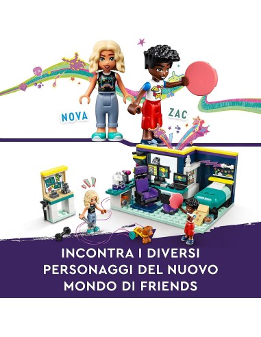 lego friends 41755 la cameretta di nova LEG6425708 Lego | Futurartshop.com