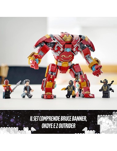 lego marvel 76247 Hulkbuster La battaglia di Wakanda LEG6427725 Lego | Futurartshop.com