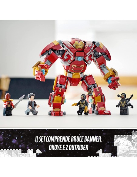 lego marvel 76247 Hulkbuster La battaglia di Wakanda LEG6427725 Lego | Futurartshop.com