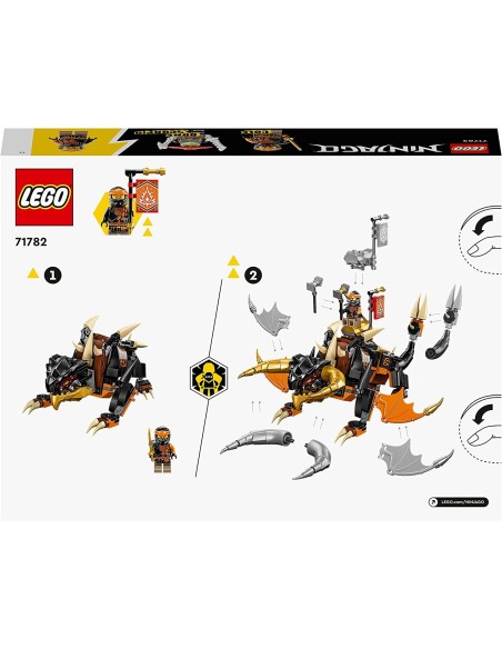 Lego ninjago 71782 drago di terra di cole LEG6420693 Lego | Futurartshop.com