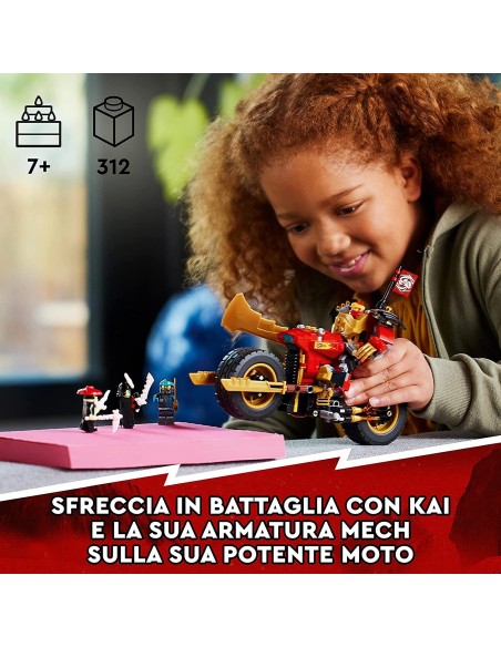 Lego ninjago 71783 mech rider di kai evolution LEG6425913 Lego | Futurartshop.com