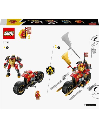 Lego ninjago 71783 mech rider di kai evolution LEG6425913 Lego | Futurartshop.com