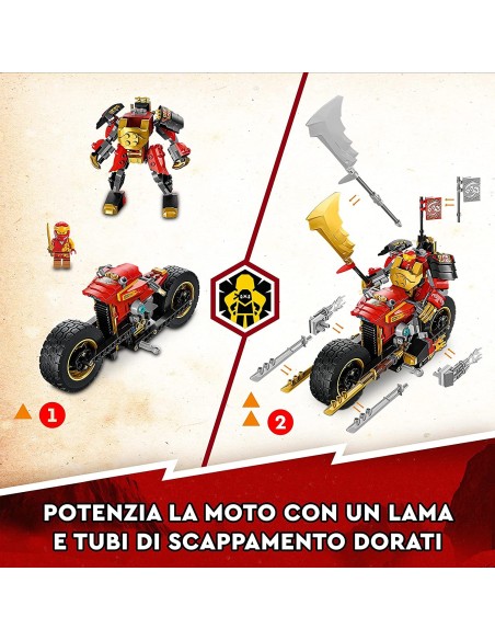 Lego ninjago 71783 mech rider di kai evolution LEG6425913 Lego | Futurartshop.com