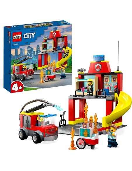 Lego city 60375 caserma dei pompieri e autopompa LEG6425840 Lego | Futurartshop.com