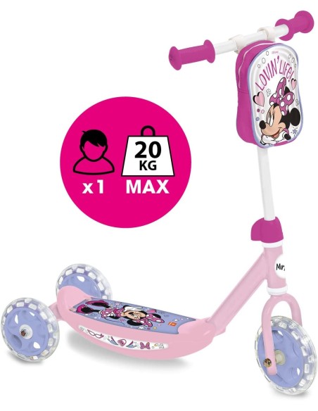 My first scooter monopattino minnie 3 ruote MON28690 Mondo | Futurartshop.com