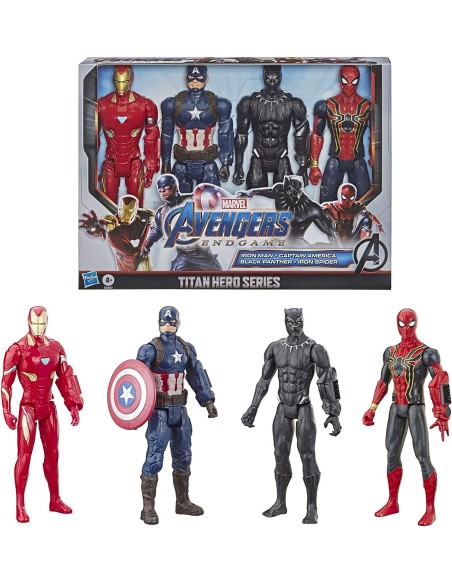 Avengers endgame pack with 4 characters OLTE5863 Hasbro | Futurartshop.com