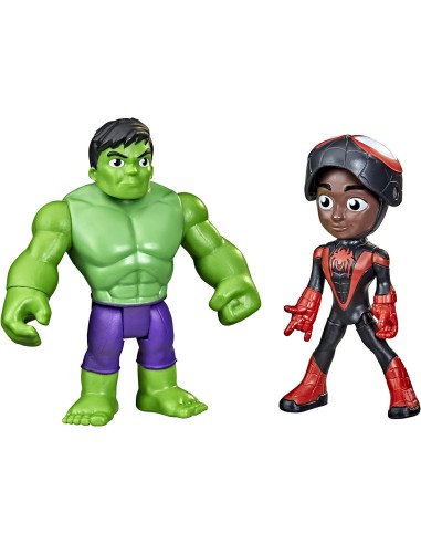Spide set set 2 characters hulk and miles morales OLTF1469/F2245 Hasbro | Futurartshop.com