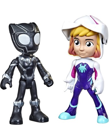 Spide set set 2 characters black panther and ghost-spider OLTF1469/F2244 Hasbro | Futurartshop.com