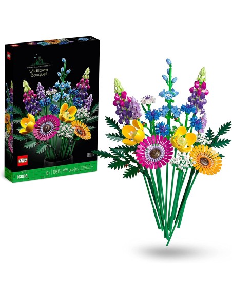 Lego icons 10313 Bouquet fiori selvatici LEG6426495 Lego | Futurartshop.com