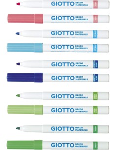 astuccio con 12 pennarelli giotto decor materials 2180358622456 Giotto | Futurartshop.com