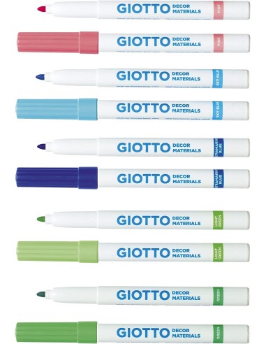 astuccio con 12 pennarelli giotto decor materials 2180358622456 Giotto | Futurartshop.com