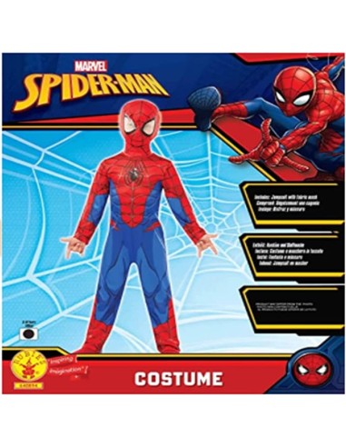 Costume taglia 5-6 anni spider-man classico RUB640840/5-6 Rubies | Futurartshop.com