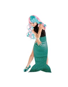 Coda da sirena taglia 5-7 anni turchese RUBS5431-M Rubies | Futurartshop.com