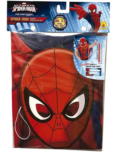 Costume party taglia 3-6 anni spider-man RUB620967 Rubies | Futurartshop.com