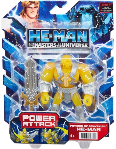 He-man personaggio powers of grayskull TOYHBL65/HBL73 Futurart | Futurartshop.com