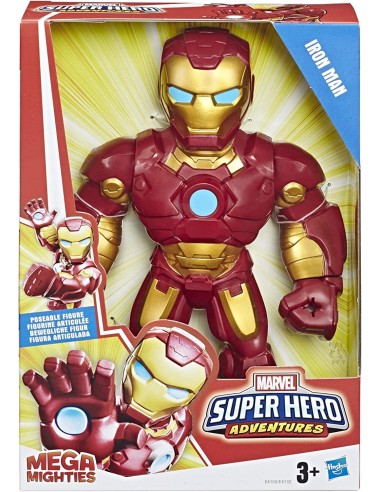 Super hero iron man adventures mega mighties HASE4132EU42/E4150 Hasbro | Futurartshop.com