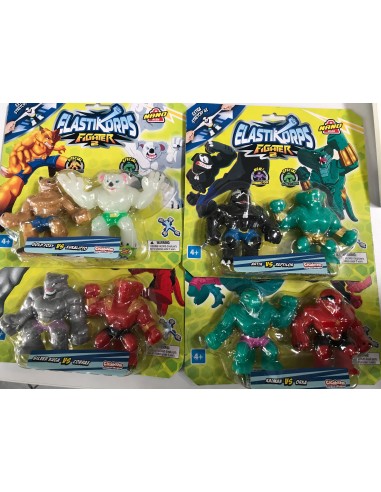 Elastikorps blister with 2 characters 8 patterns CIC63189 Futurart | Futurartshop.com