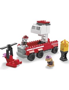 Mega set costruzioni paw patrol super camion dei pompieri di marshall TOYHHN05 Mega Bloks | Futurartshop.com 2