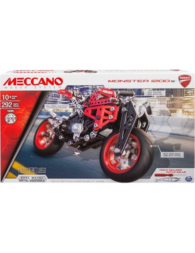 Meccano ducati monster 1200S 292 pezzi TOY20071489 Spin master | Futurartshop.com