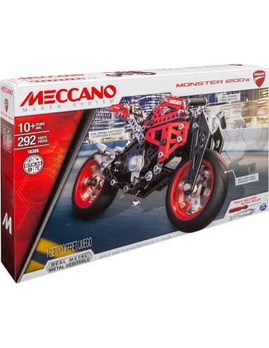 Meccano ducati monster 1200S 292 pezzi TOY20071489 Spin master | Futurartshop.com