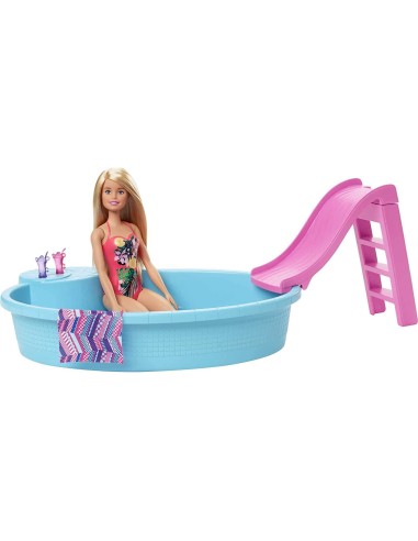 Barbie piscina con bambola TOYGHL91 Mattel | Futurartshop.com