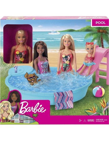 Barbie pool with doll TOYGHL91 Mattel | Futurartshop.com